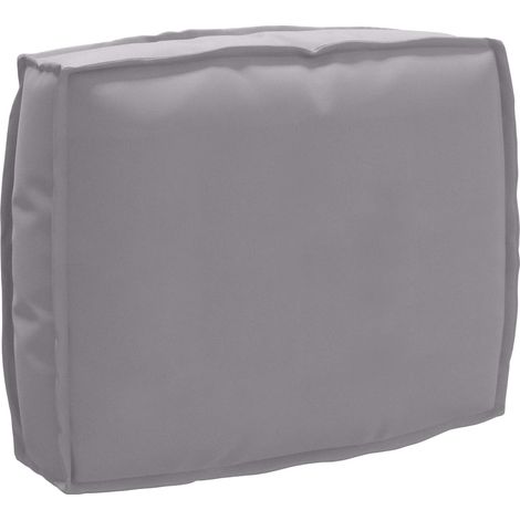 Kissen Grau 50 x 40 x 12 cm Oxford-Stoff (1/5)