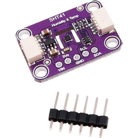 Capteur T/H SHT41 Module de température et d'humidité Port QWIIC (1/5)