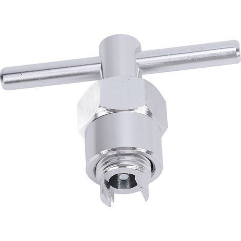 Extracteur de cartouche robinetterie douche en alliage d'aluminium, poignée unique, outil de retrait pour 1200 1222 1225 (1/5)