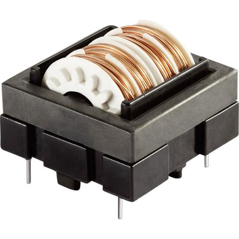 Schaffner EH24-4,0-02-0M5 EH24-4,0-02-0M5 Entstörfilter  250 V/AC 4 A 0.5 mH (L x B x H) 24 x 24 x 2