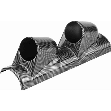 Soporte de montaje doble universal para manómetro, de 52 mm (2 pulgadas), para fijar a un pilar. (1/5)