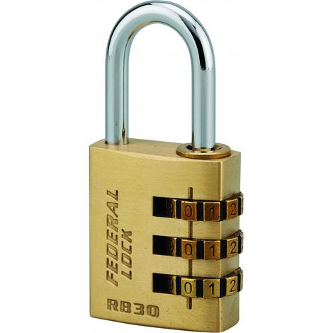 Lucchetto RB 30 mm con combinazione a 3 ghiere – THIRARD
