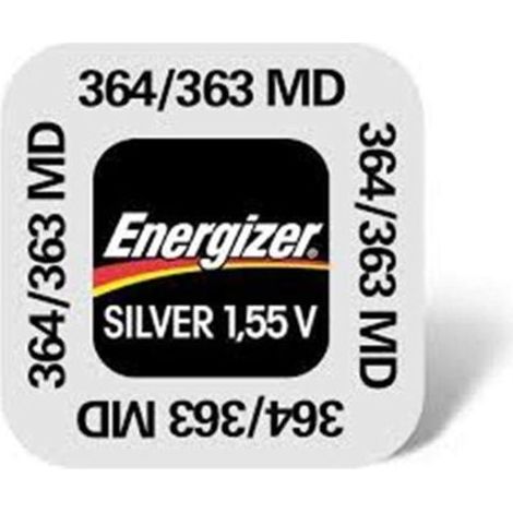 1 Pile 364/363 Silver ENERGIZER