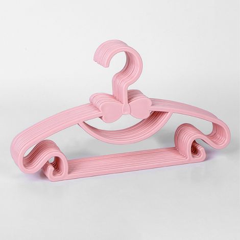 Children's Hangers, (pink, 20 Pieces)