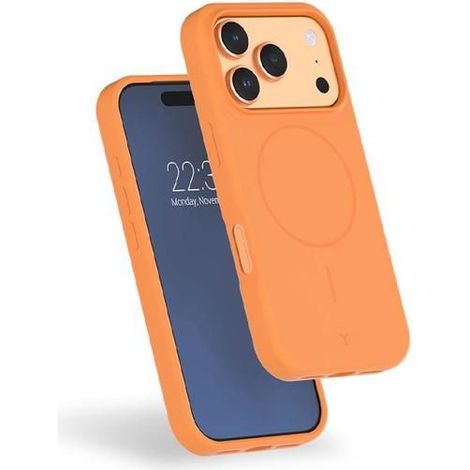 MagSafe Case - iPhone 17 Pro Max - Reinforced Silicone - Orange (1/4)