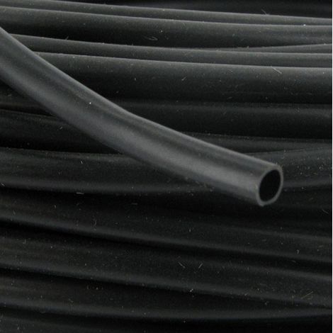 Oc-Pro – Gaine électrique souple souplisseau 6 mm – PVC noir pour faisceaux électriques – Rouleau de 100 mètres – Température d'utilisation -40 à 125°C