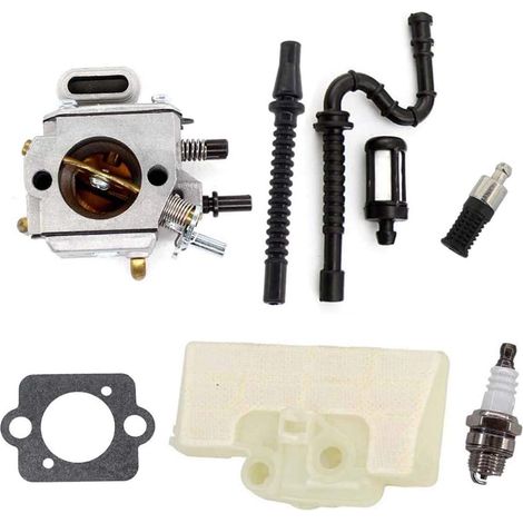 Carburateur avec filtre à air à essence pour tronçonneuse Stihl 029, 039, MS 290, MS 310, MS 390  1127 120 0650 (1/5)