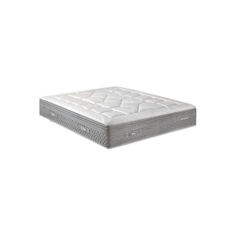 Matelas Epeda Perseides Sabl 160x190 gris clair ressorts ensachés latex naturel 4 cm 33 cm OEKO-TEX
