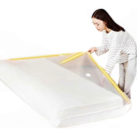 Sacs de rangement sous vide géants 220x100 cm, housse étanche pour matelas et vêtements, idéale pour déménagement et stockage de mousse, lot réutilisable (1/5)