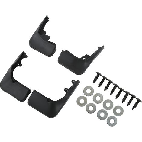 Jeu de 4 Garde-Boue ABS Anti-Projection pour Peugeot 408 2014-2019, Accessoires Auto Pare-Boue Noir, Protection Carrosserie (1/5)