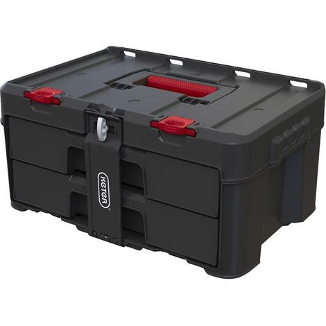 Keter Stack N Roll 2-Drawer Unit (1/5)