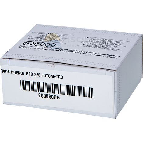 Reactivos en pastillas Pooltester para análisis de agua Lovibond Blister Pastillas Phenol Red Fotometría - pH (1/2)