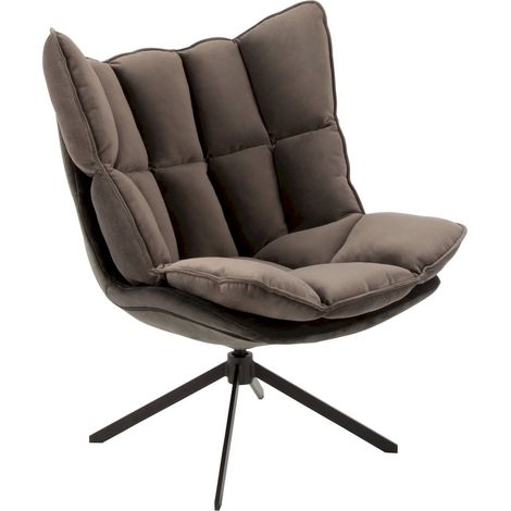 Fauteuil Lafe en Métal - Gris, Greige (1/5)