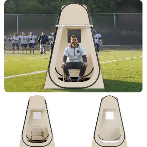 Tenda Sportiva Pop-Up, a Bolle Trasparente da 120 x 120 cm per 1 (1/5)