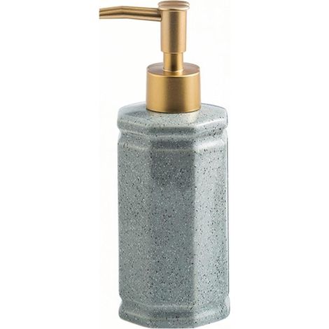 Distributeur de savon liquide avec pompe distributrice - Design fonctionnel-AquaForge (1/5)
