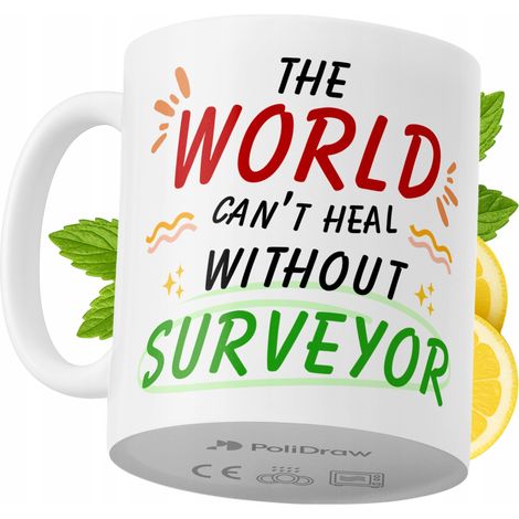 Lustige Kaffeetasse mit witzigem Textdesign für Vermesser – ideal für Geburtstage, Namenstage und Feiertage. Hochwertige Tasse für besondere Anlässe, ob im Büro oder zu Hause. Farbe: Weiß, 330 ml.