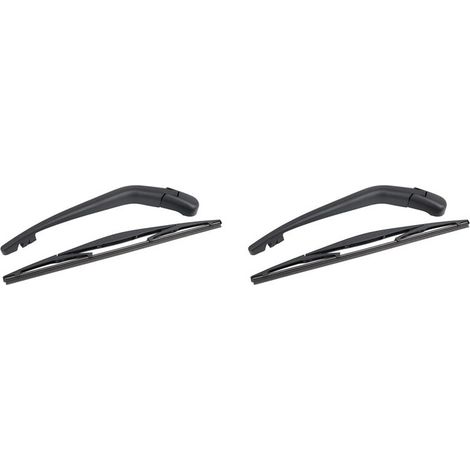 Quattro bracci tergicristallo posteriori con spazzole per modelli Ford Jazz dal 2014 al 2019.