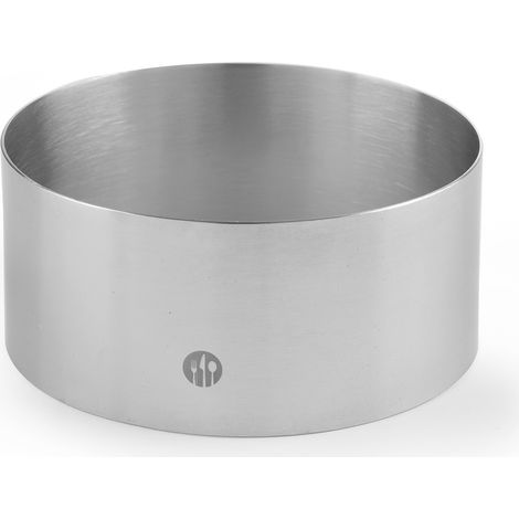 Cercle de cuisson pour gâteaux et pâtisseries, diamètre 100x(H)45mm Hendi 512159 (1/3)