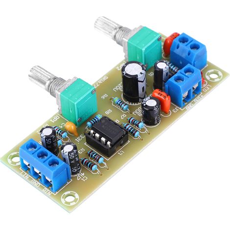 Filtre passe-bas de haute qualité, contrôle du volume du caisson de basses, module de carte préamplificateur DC12V (1/5)