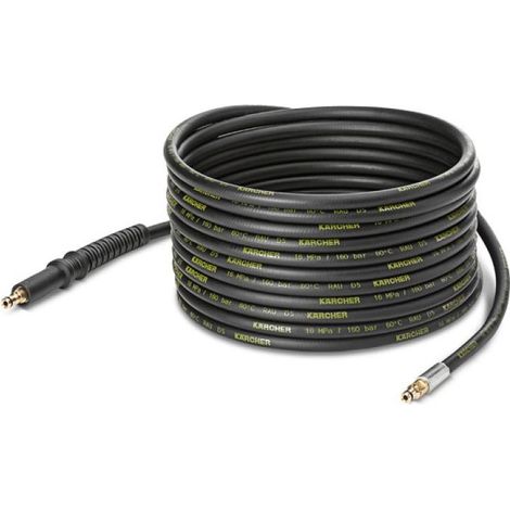 Kärcher – Flexible haute pression 10m – Raccords Quick Connect – Compatible nettoyeurs haute pression K 4 à K 7 – Température jusqu'à 60°C (1/4)