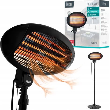 Calefactor infrarrojo Teesa para la terraza (1/5)