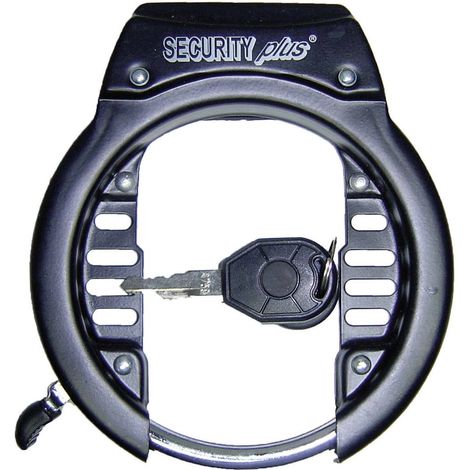 Cadenas à clé pour vélo – Sécurité enfant – 1 clé avec éclairage LED – Cadenas de qualité – Serrure à cadre – Security Plus