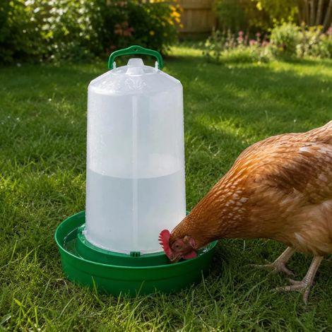 Abreuvoir base profonde pour volailles 12 litres (1/5)
