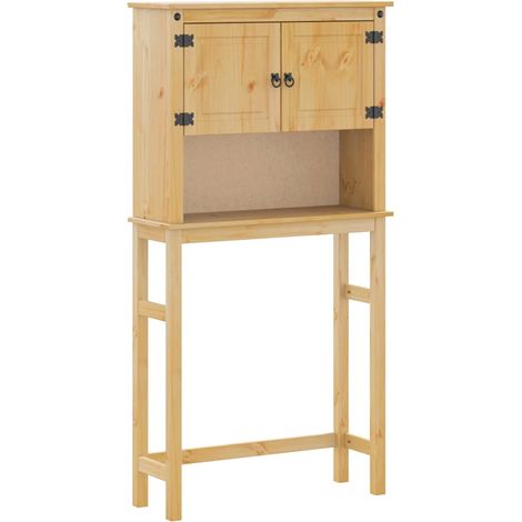 Armoire pour machine à laver salle de bain Corona pin massif (1/5)
