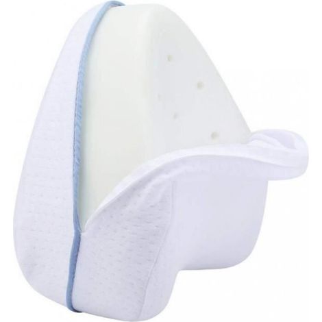 Coussin pour les jambes - Oreiller en gel viscoélastique - Alignement du dos - Hypoallergénique - Lavable (1/4)
