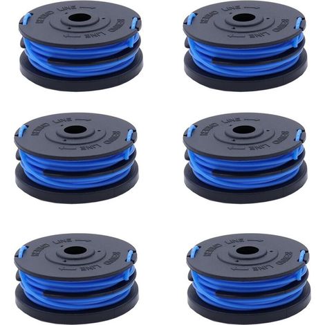 Bobine de fil de rechange pour tondeuse à gazon Kobalt KST-120X (6,1 m, 0,065 po), paquet de 6 (1/4)