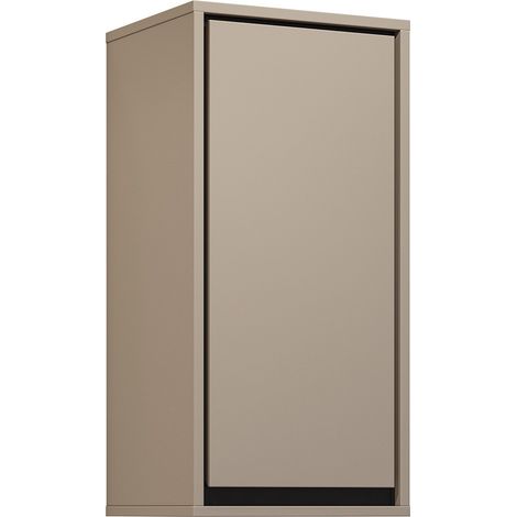 Mobile sospeso da bagno collezione GOBI colore marrone.
