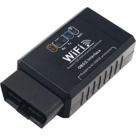 OBD2 WiFi ELM327 – OBD-Kfz-Diagnosecomputer, OBD2-Lesegerät, Kfz-Diagnosescanner, markenübergreifendes OBD-Kfz-Diagnosegerät, kompatibel mit drahtlosen Geräten (1/5)