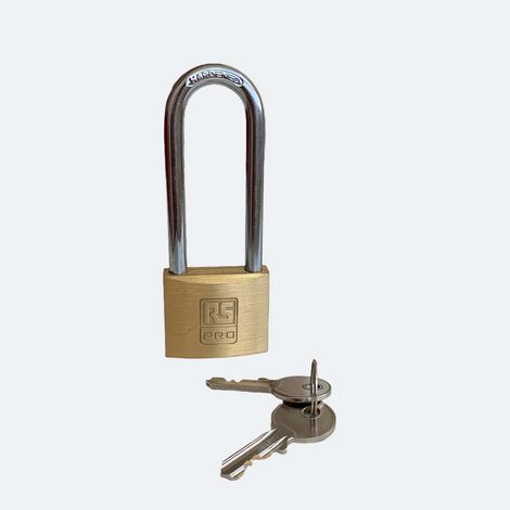 Cadenas RS PRO en Laiton, Acier Inoxydable, Ø anse 6mm ( Prix pour 1 ) (1/3)