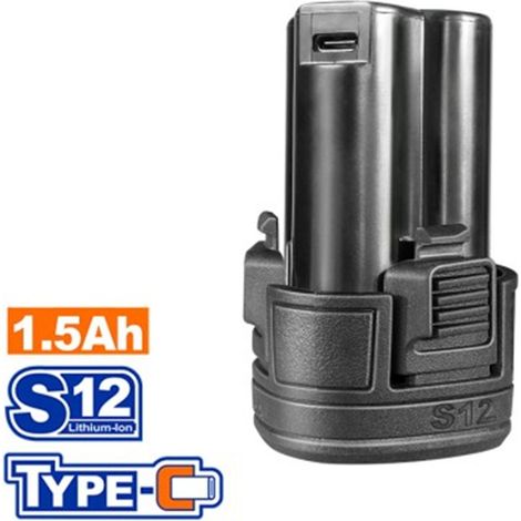 Batterie au lithium WADFOW 12V 1,5Ah, WADFOW.