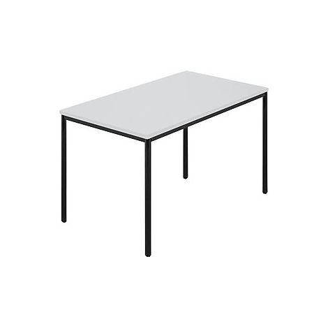 Mesa rectangular  tubo redondo revestido  A x P 1200 x 800 mm 