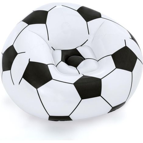 Bestway Fauteuil gonflable ballon de foot Beanless Soccer Ball pour enfants