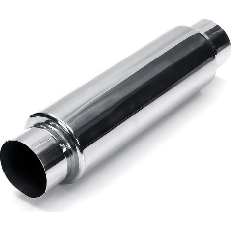 Universal Exhaust Resonator Muffler Silencer 16" Long 3'' Inlet Outlet
