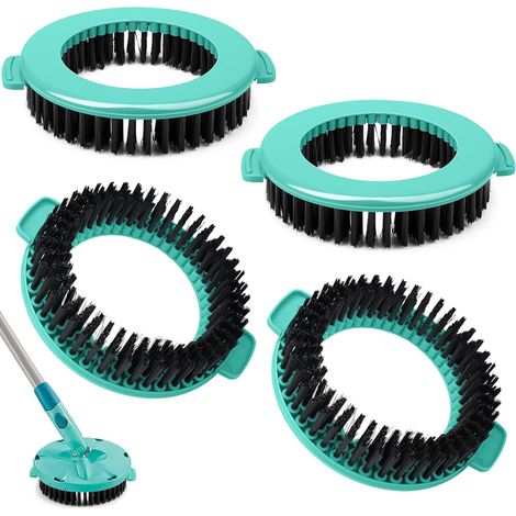 4 Pièces pour Tête de Brosse Rechange pour Rotative Brosse à Récurer de Rechange Base, pour Nettoyer les Taches (1/5)