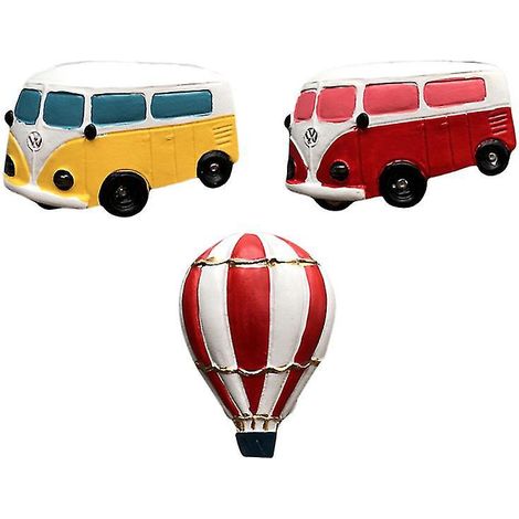 Lot de 3 autocollants décoratifs pour réfrigérateur (1/3)