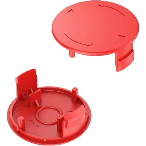 Deux capuchons de bobine pour tondeuses électriques Bosch, capuchons de coupe-bordures, modèle F016F04841. (1/5)
