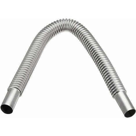 Tuyau d'échappement De Chauffage Acier Inoxydable Argent 60cm Pour Voiture (1/5)