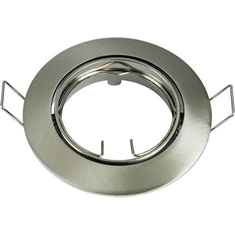 Foco de techo redondo satinado móvil V-TAC GU10 VT-779 (1/9)