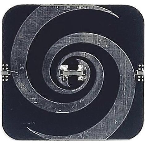 Ultrabreitband-Helixantenne (UWB), 2,2 GHz – 6,2 GHz, geringe Dispersion, zirkulare Polarisation, Außengewinde, linksseitige Innenbohrung (1/5)