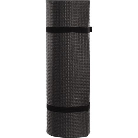 COLCHONETA CAMPING MONOCOLOR NEGRO