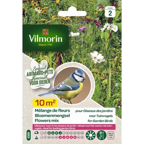Vilmorin Sachet de graines mélange pour oiseau Grand modèle (1/2)
