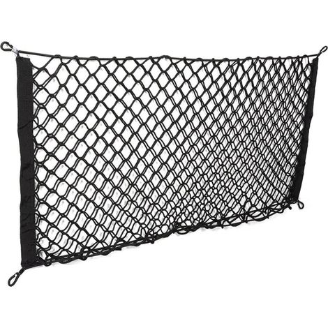 pièce (90 x 40 cm) Sac de rangement universel en nylon avec poche arrière pour siège de voiture ou camion, crochet de rangement et hamac (1/5)