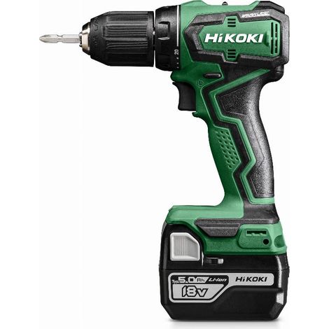Trapano avvitatore HIKOKI 18V 5.0Ah 140 Nm - DS18DCWPZ