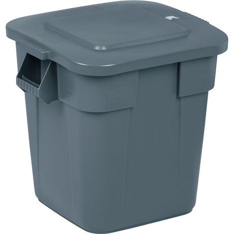 RUBBERMAID FG352600GRAY Mehrzweckbehälter grau 105 l PE L545xB545xH570mm (1/2)