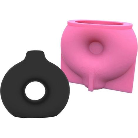 Silikonform für Blumentöpfe, Epoxidharzform für Blumen, Form für Sukkulententöpfe