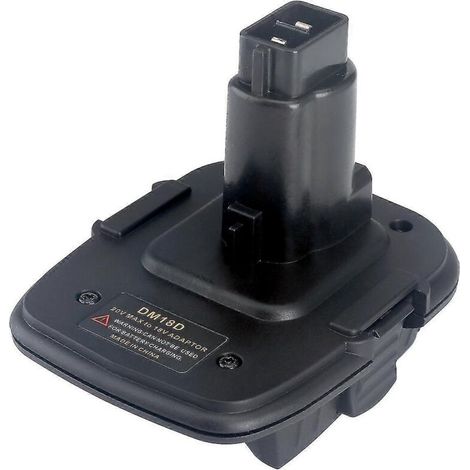 Adaptateur pour batterie Li-ion Dewalt Milwaukee 18/20v Convertir en outil Dewalt 18v Ni
